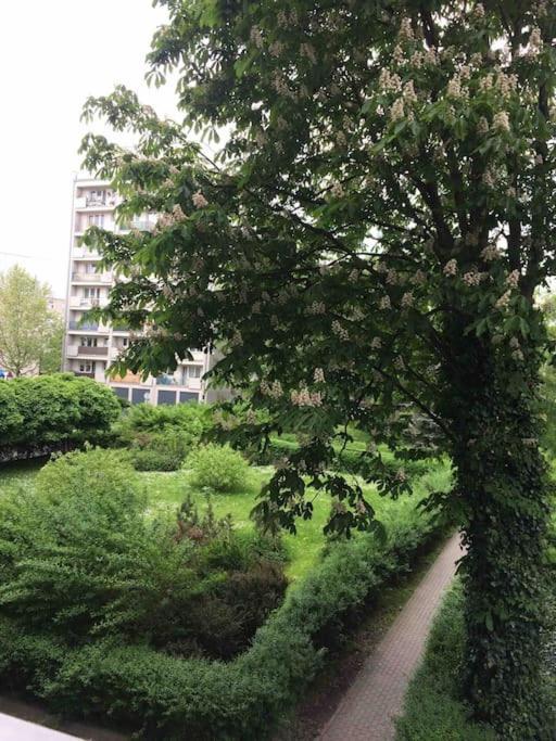 Bright And Cozy Apartment Near Park, With A Huge Terrace. Varsó Kültér fotó